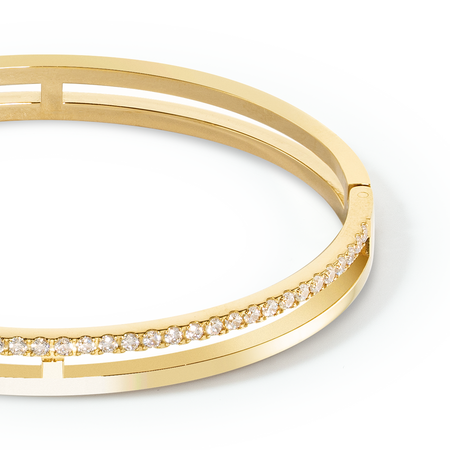 Eternal Unity Bangle gold-crystal