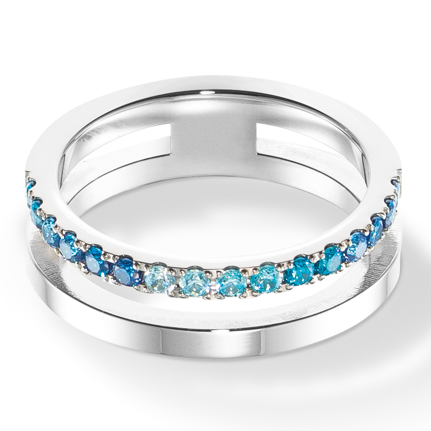 Eternal Unity Ring silver-blue