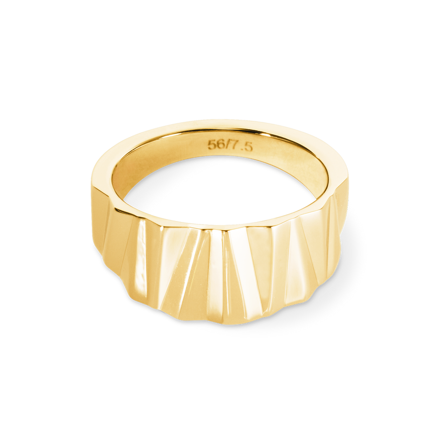 Ring Classic Wave Gold