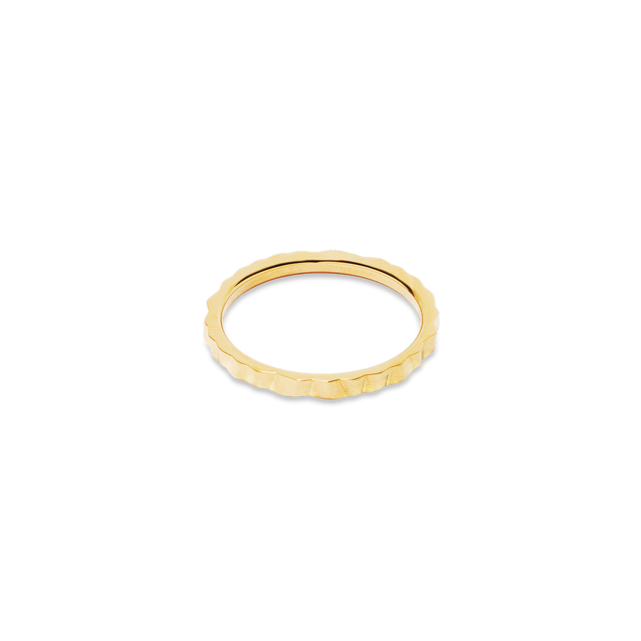 Ring Slim Wave Gold