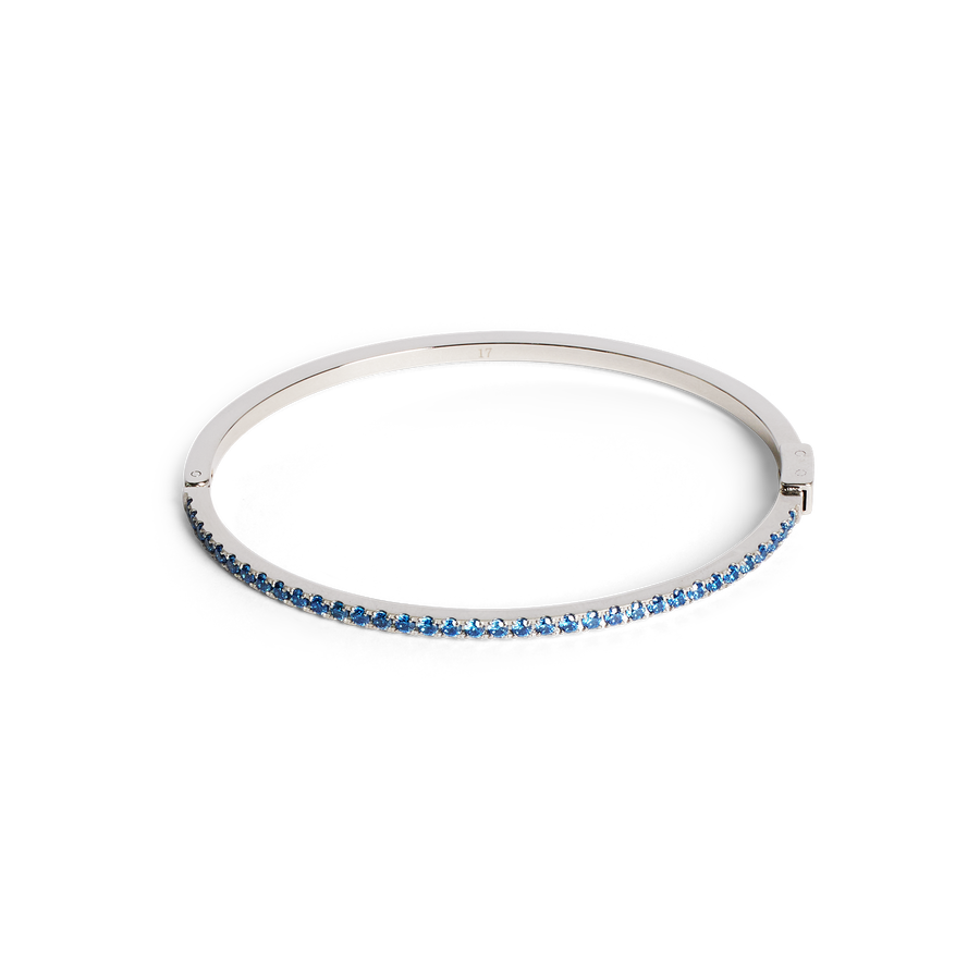 Eternal Love bangle silver-blue