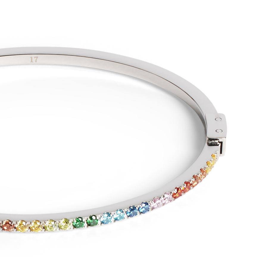 Eternal Love bangle silver-multicolour