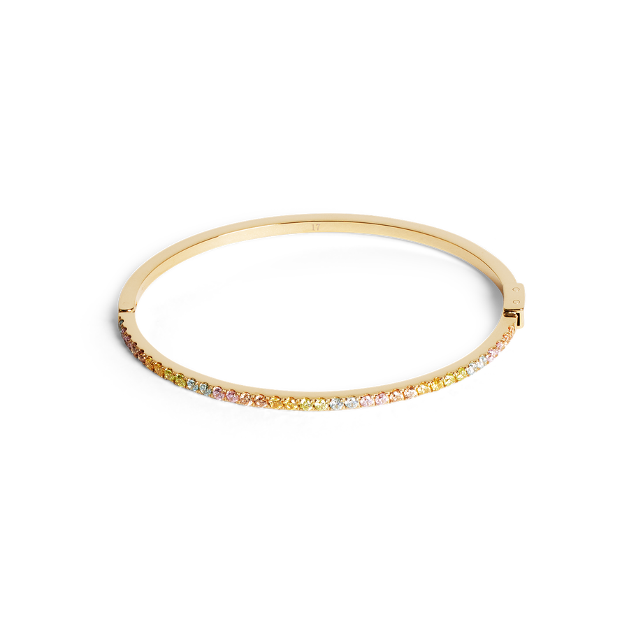 Eternal Love bangle gold-multicolour pastel