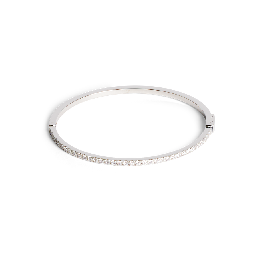 Eternal Love bangle silver-crystal