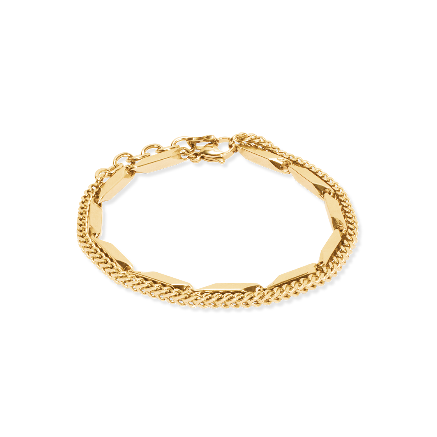 Bracelet Twisted Layers gold