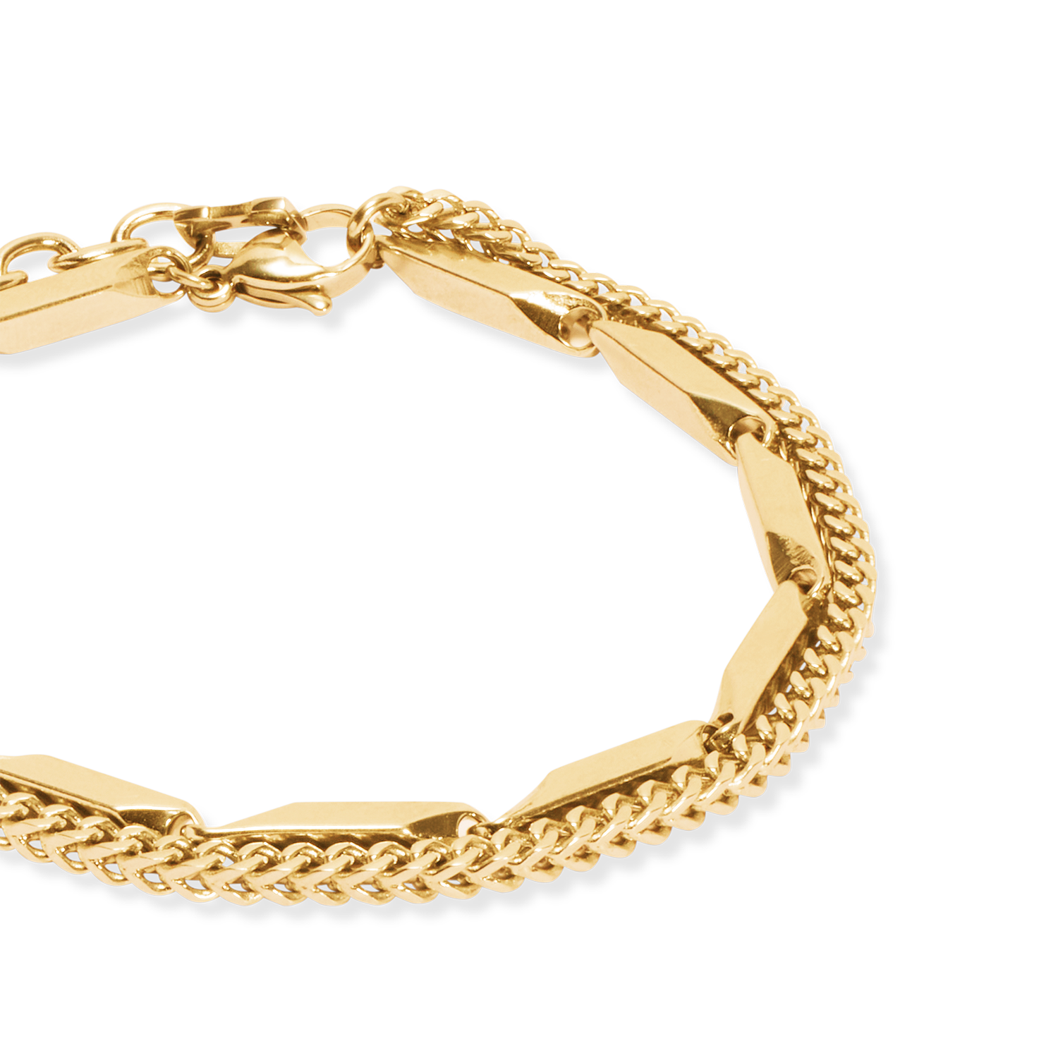 Bracelet Twisted Layers gold