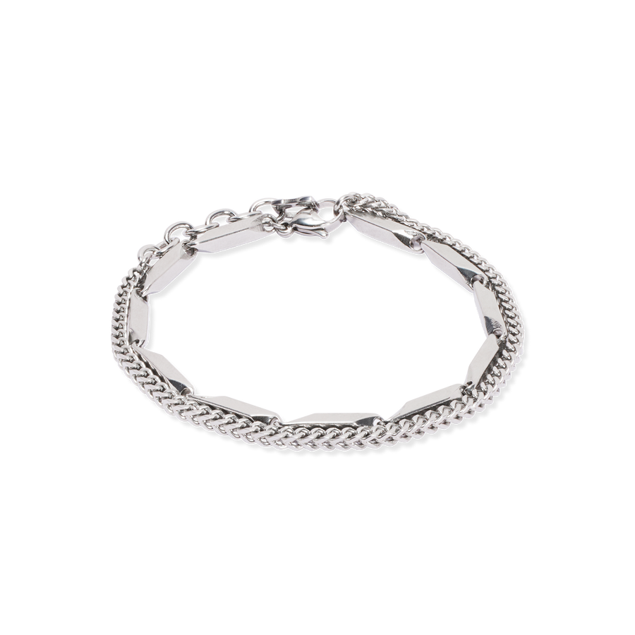 Bracelet Twisted Layers silver