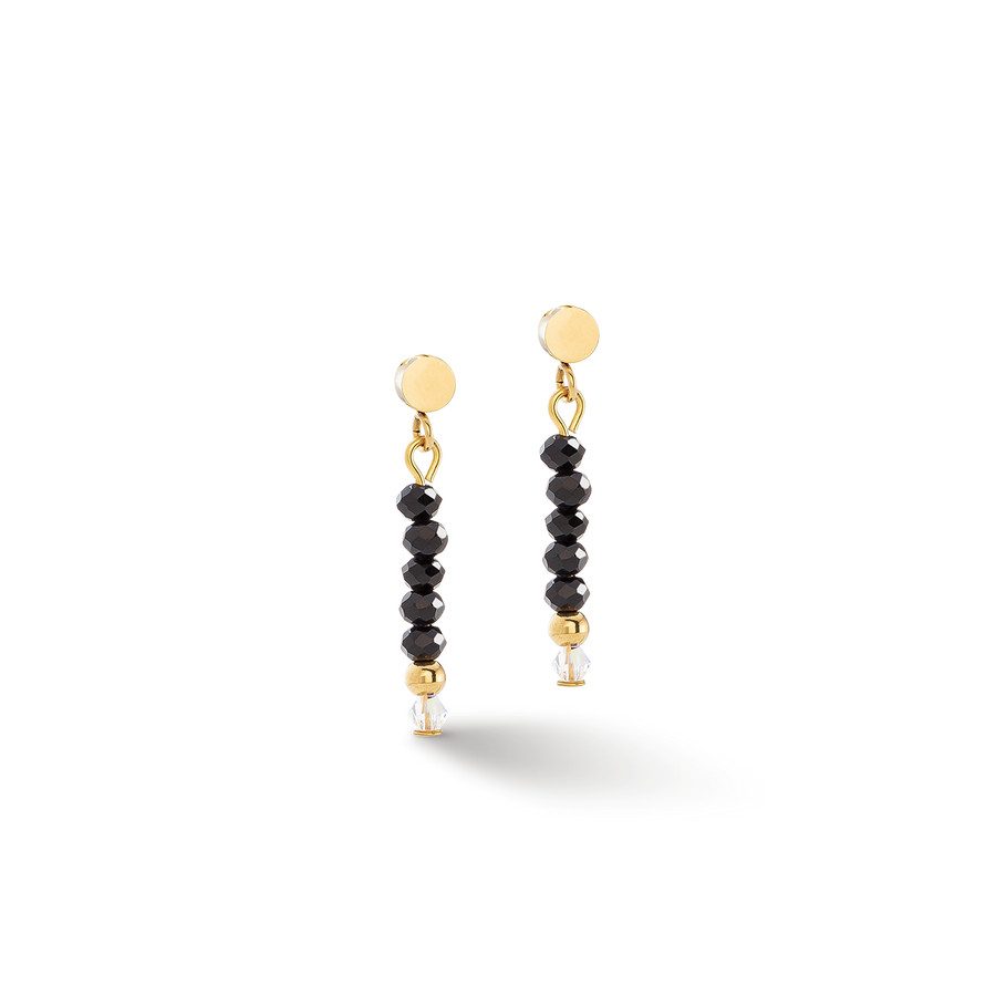 Little Twinkle earrings gold-black