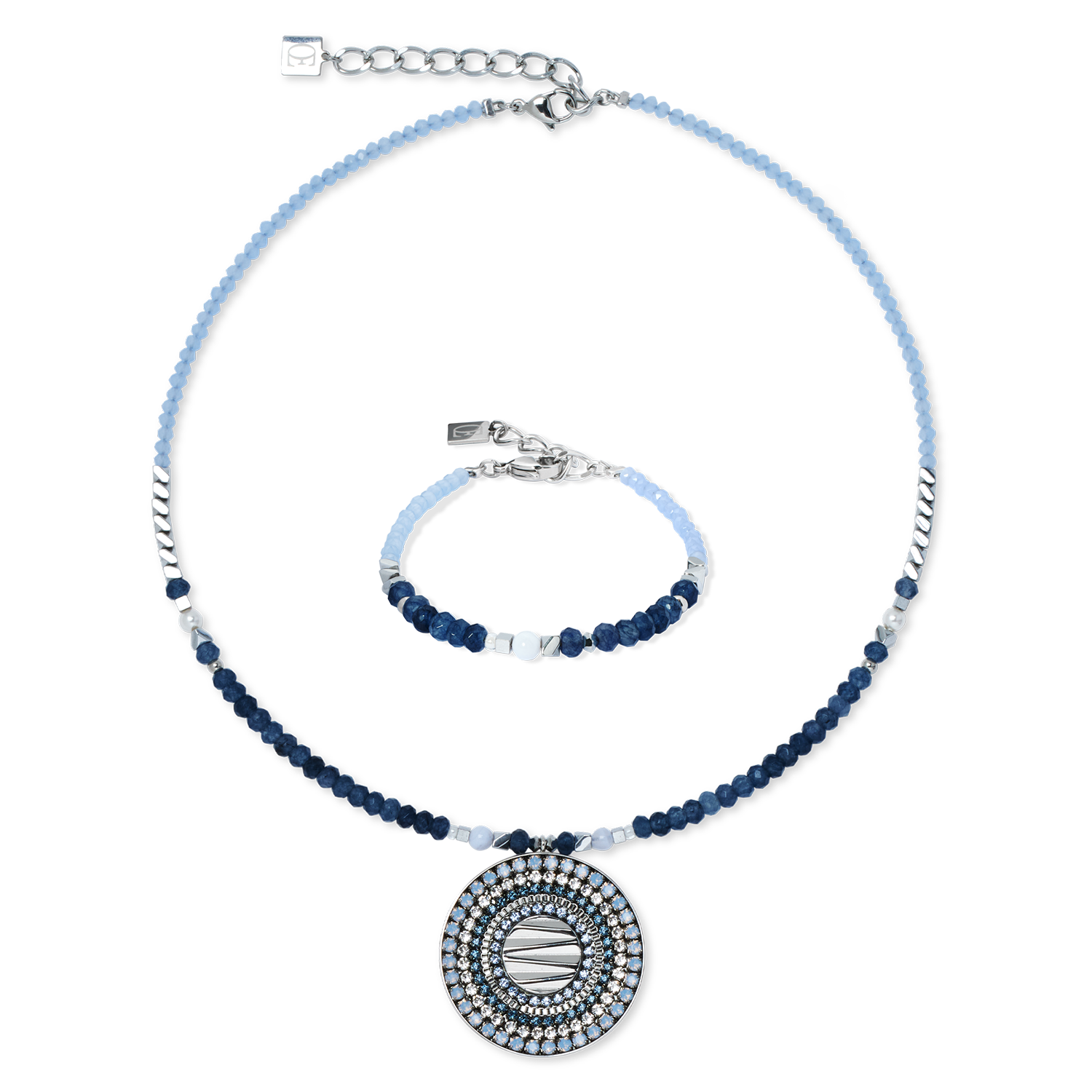 Bracelet Amulet Modern Future silver-blue