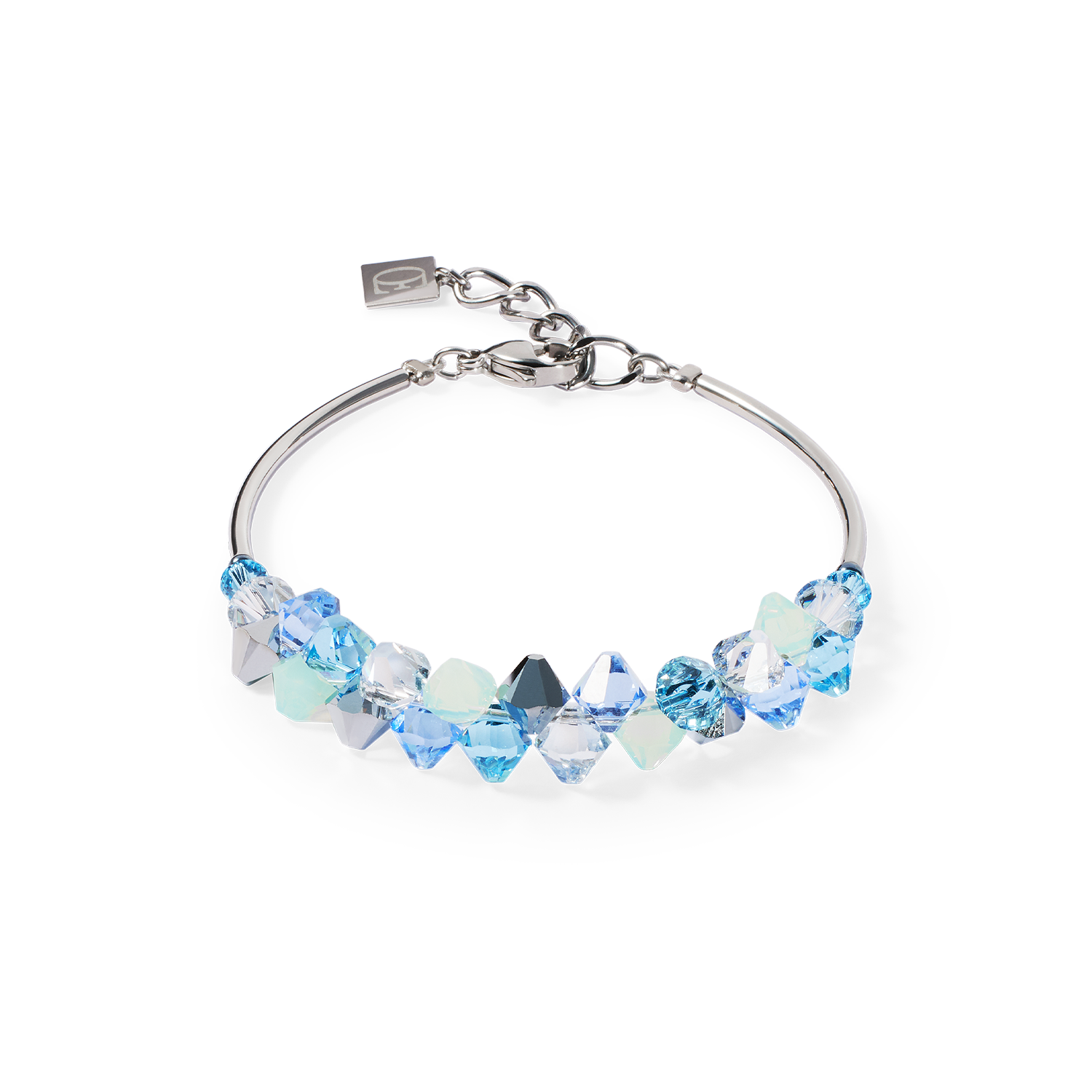 Bracelet Dancing Crystals silver-blue