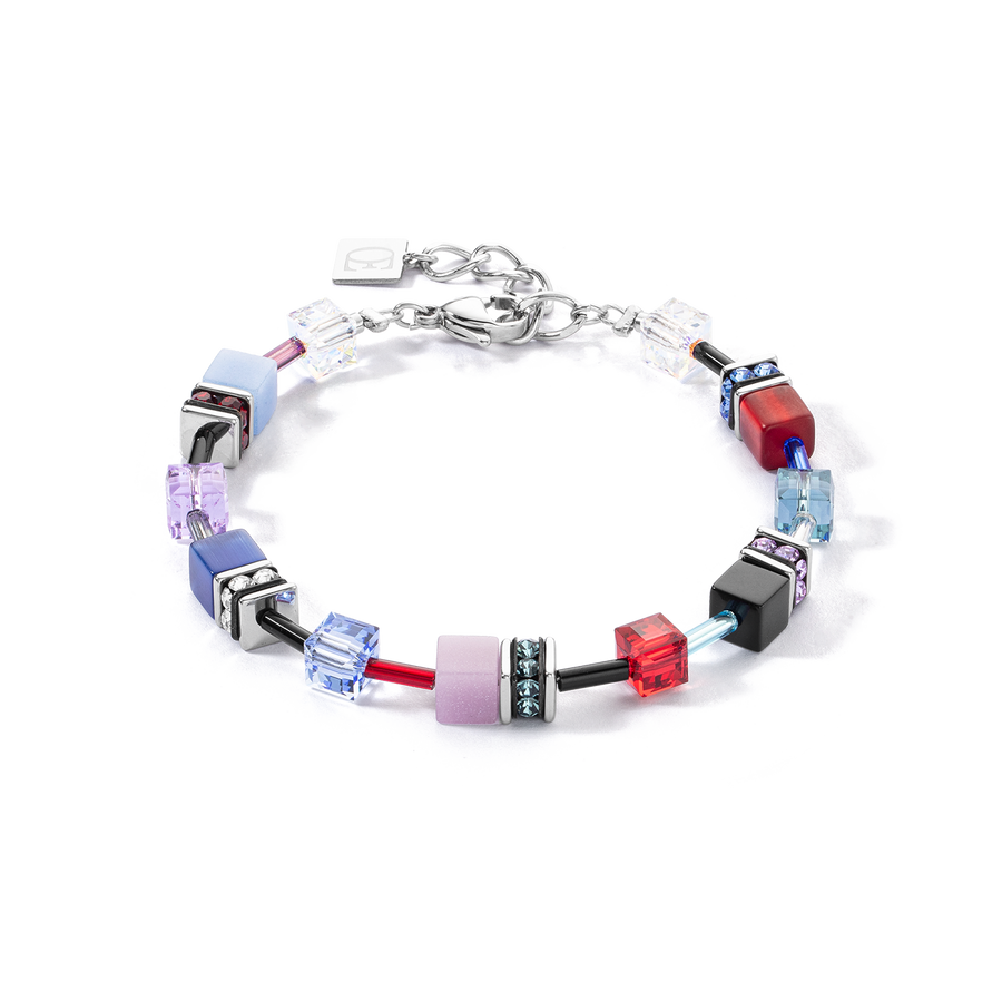 GeoCUBE® Iconic bracelet silver-royal