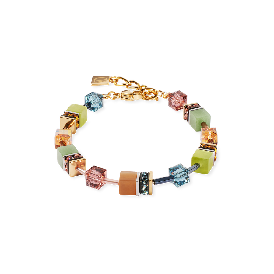 GeoCUBE® Iconic bracelet Forest bicolour