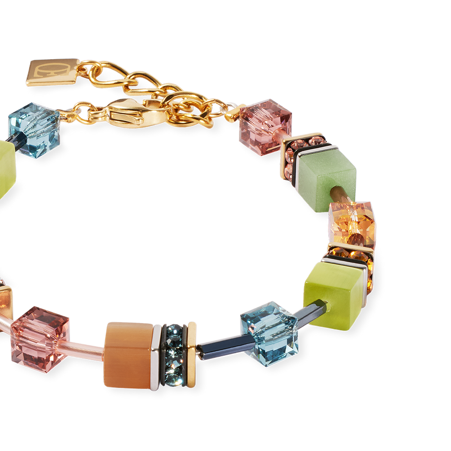 GeoCUBE® Iconic bracelet Forest bicolour