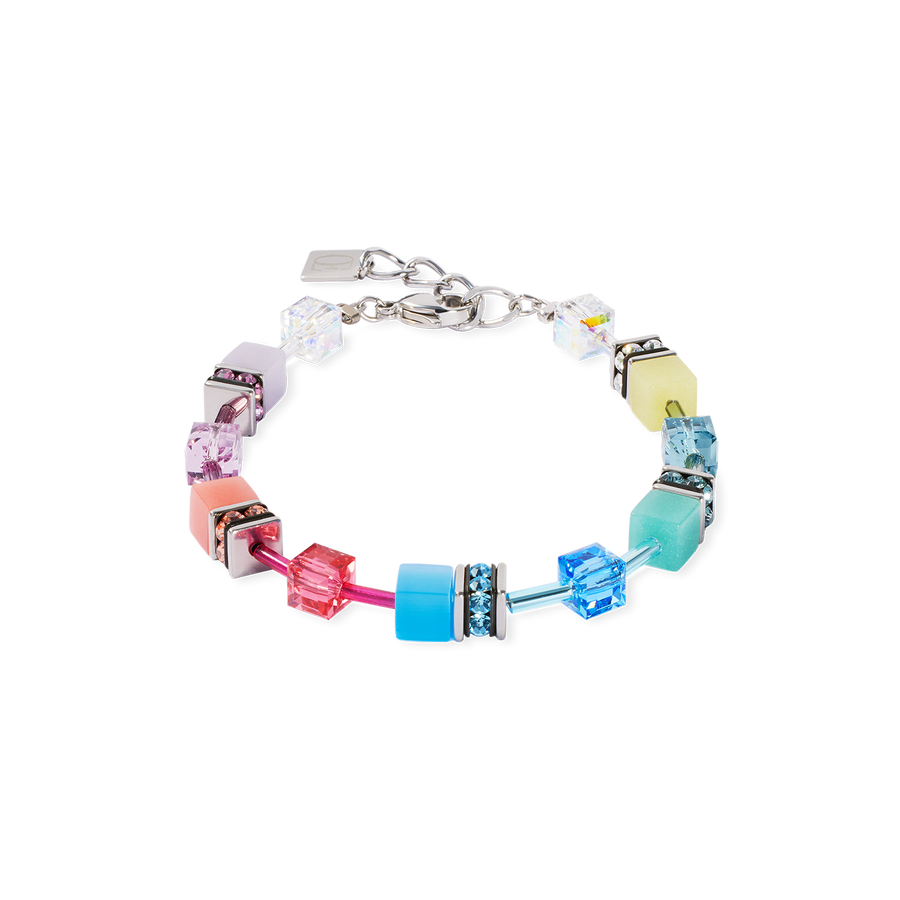 GeoCUBE® Iconic Bracelet Magic silver