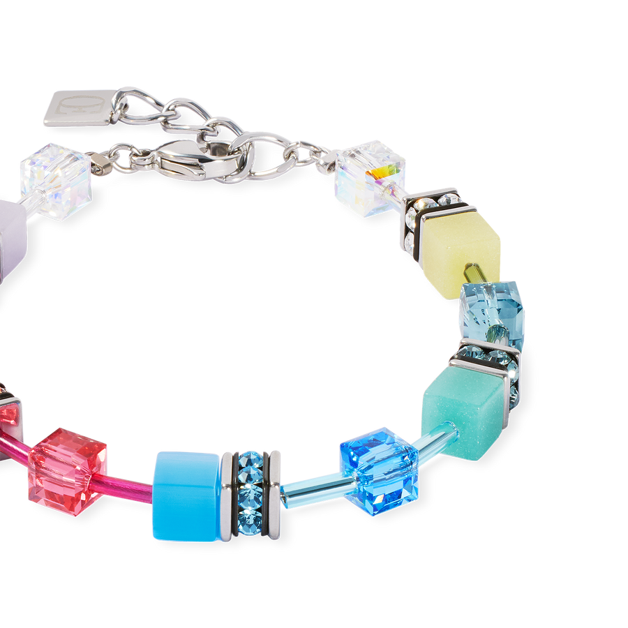 GeoCUBE® Iconic Bracelet Magic silver