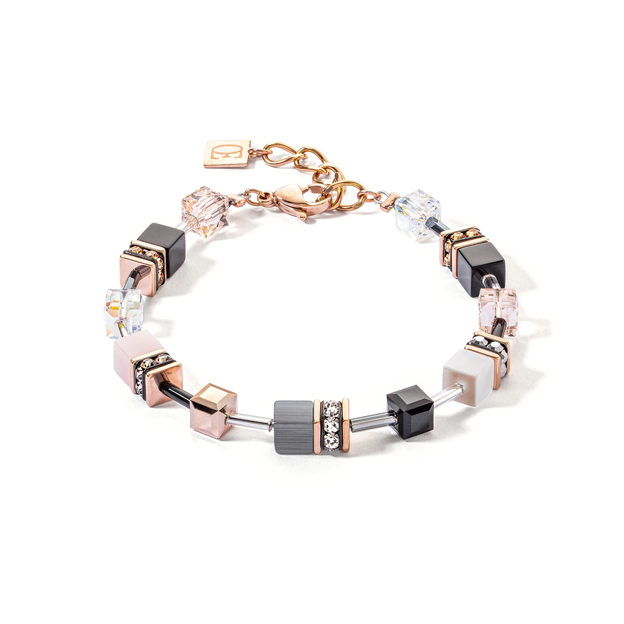 GeoCUBE® Iconic bracelet rose gold soft