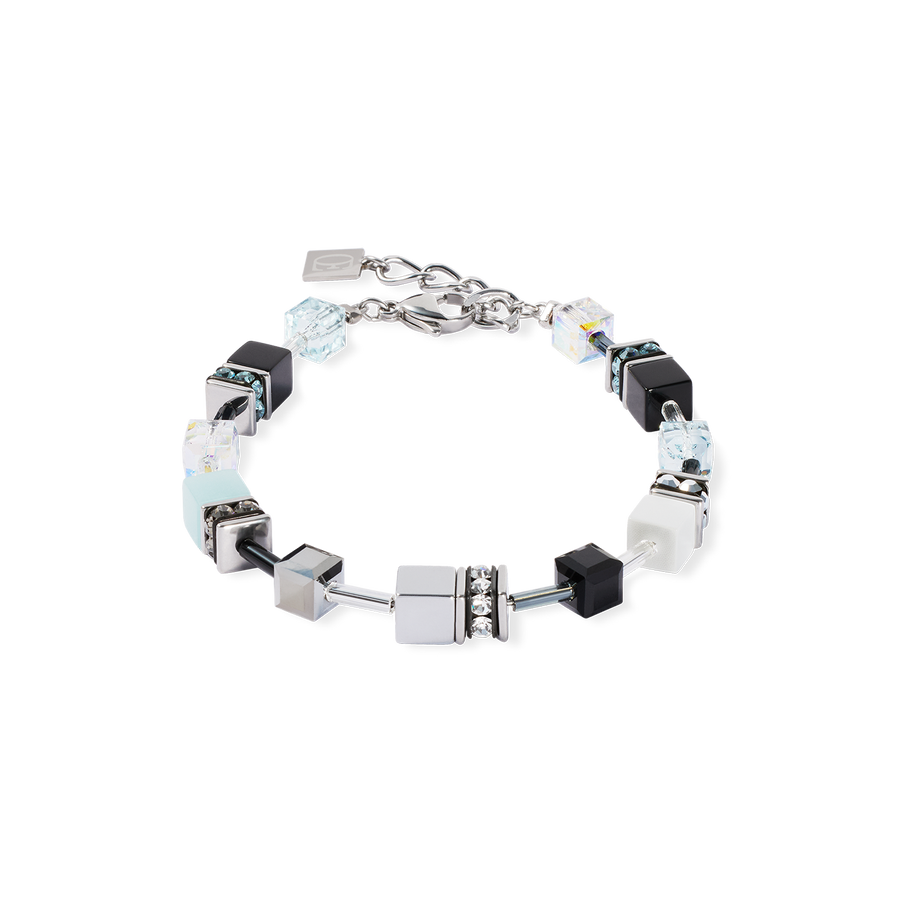 GeoCUBE® Iconic Bracelet Ice Serenity silver