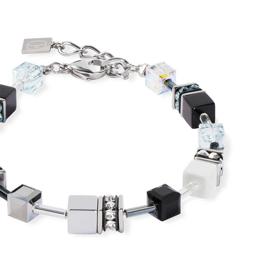 GeoCUBE® Iconic Bracelet Ice Serenity silver