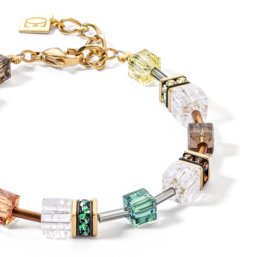 GeoCUBE® Iconic Nature bracelet brown-white