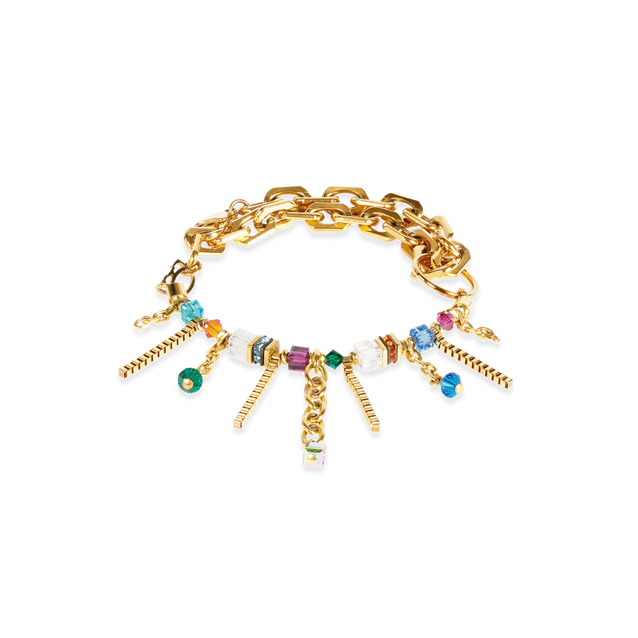 Bracelet Sunray Cube Couture gold-multicolour