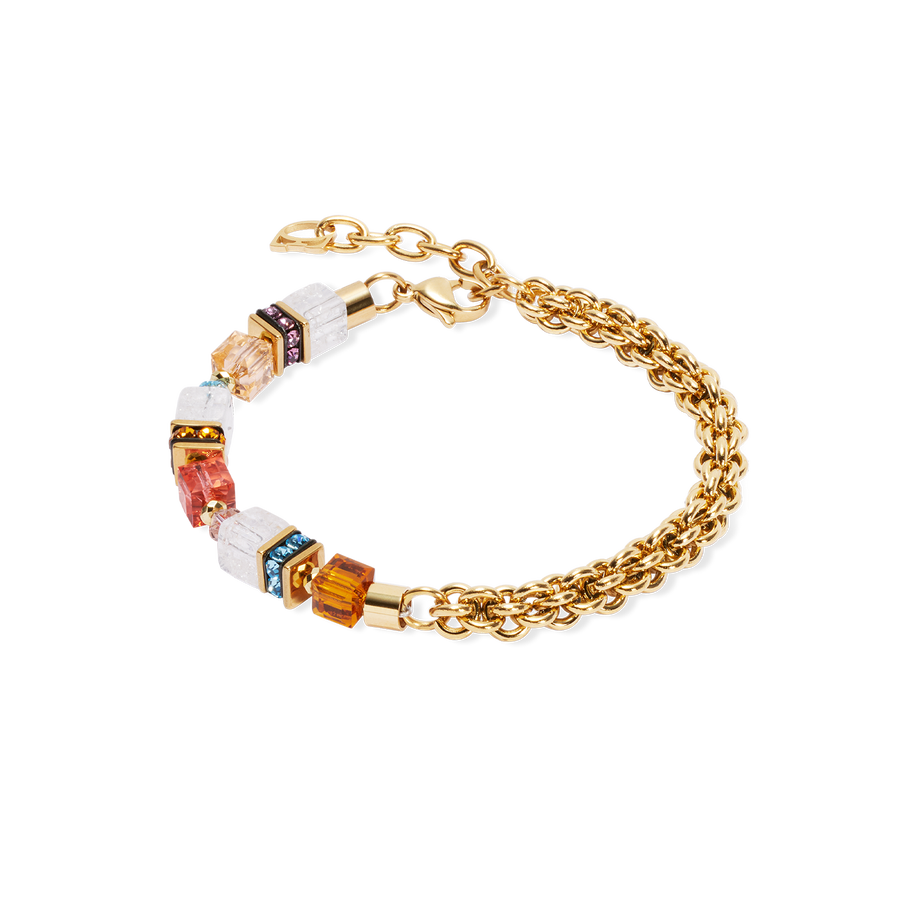 GeoCUBE® Fusion Summer bracelet gold-sunset