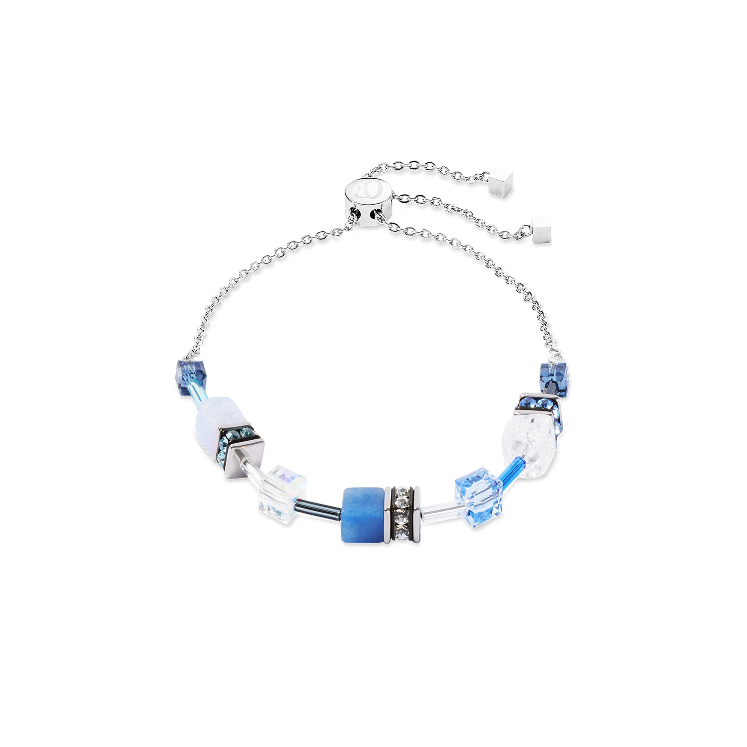 GeoCUBE® Iconic Nature Chain bracelet blue