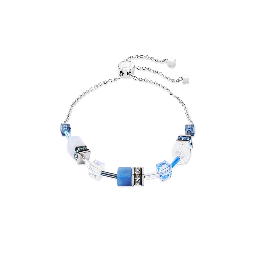 GeoCUBE® Iconic Nature Chain bracelet blue