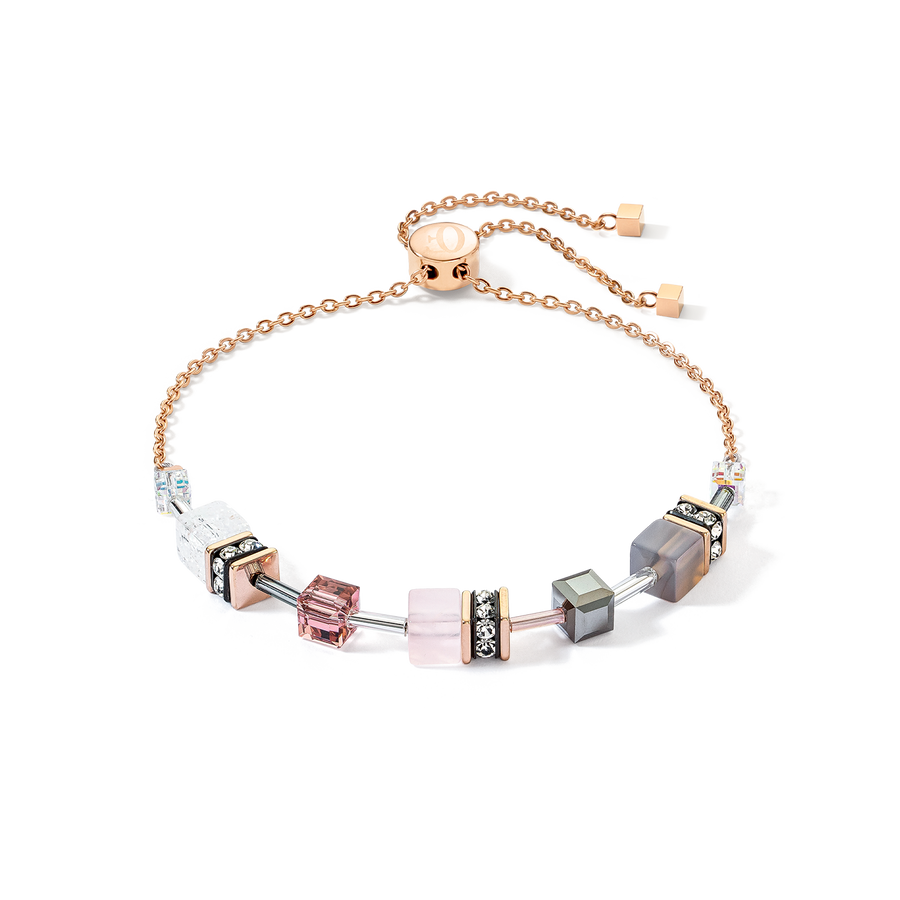 GeoCUBE® Iconic Nature Chain bracelet rose