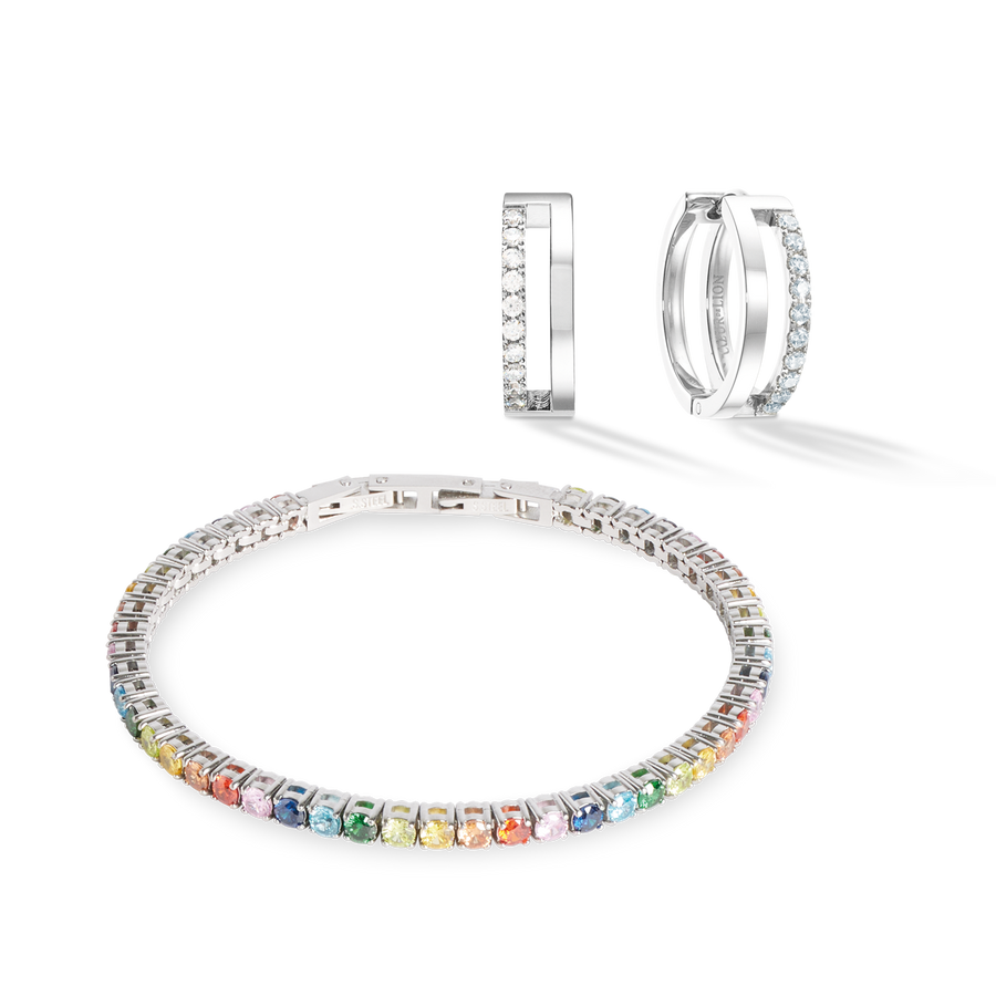 Tennis Eternal Unity Silver Multicolour