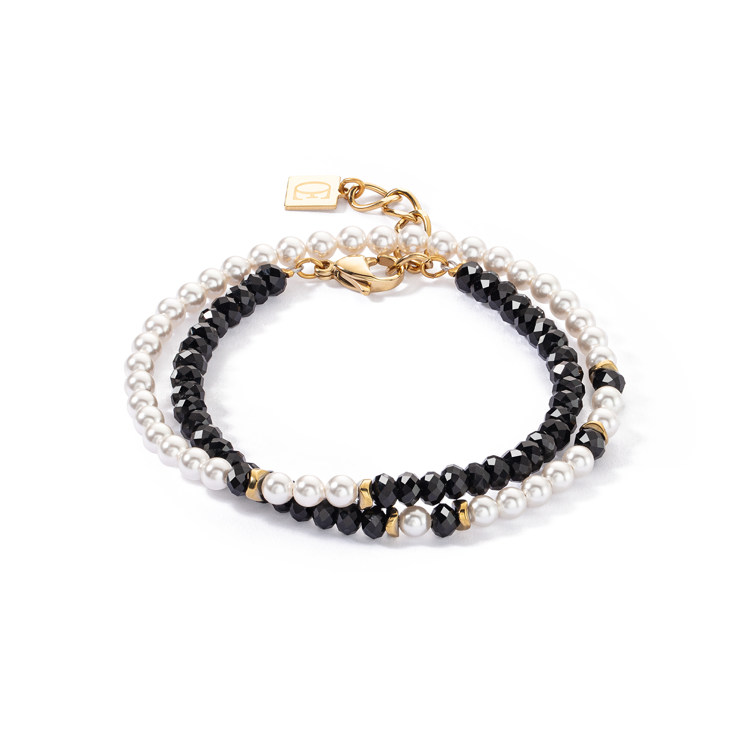 Princess Pearls Trinity bracelet gold