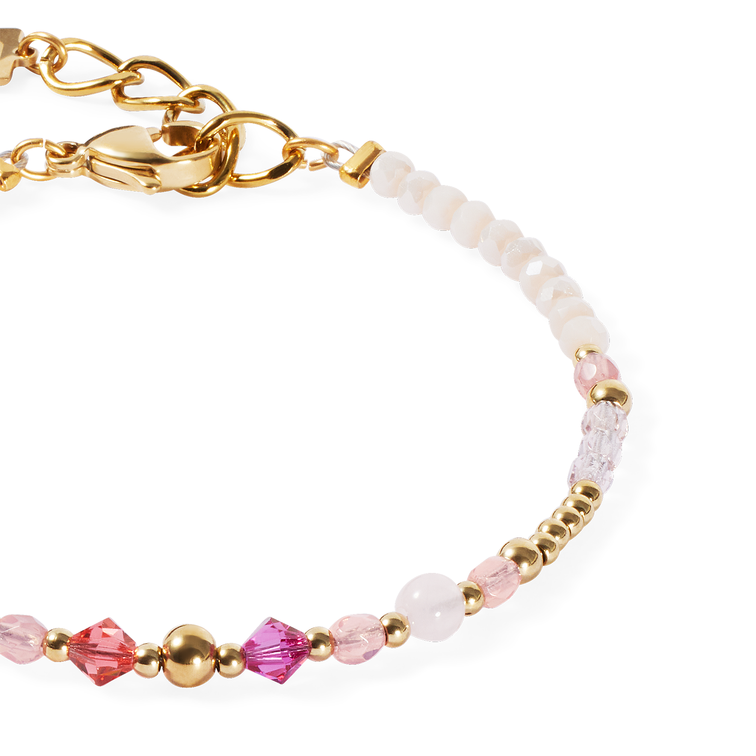 Bracelet Golden Sphere Shape Mix rose