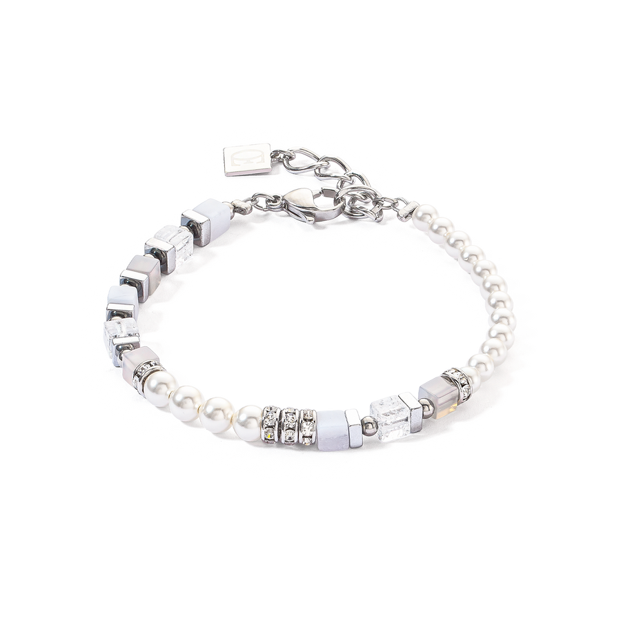 Precious Fusion Offset bracelet silver-ice blue