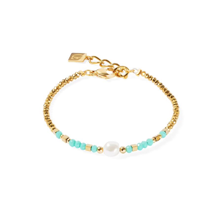 Bracelet Lagoon Pearl gold-mint