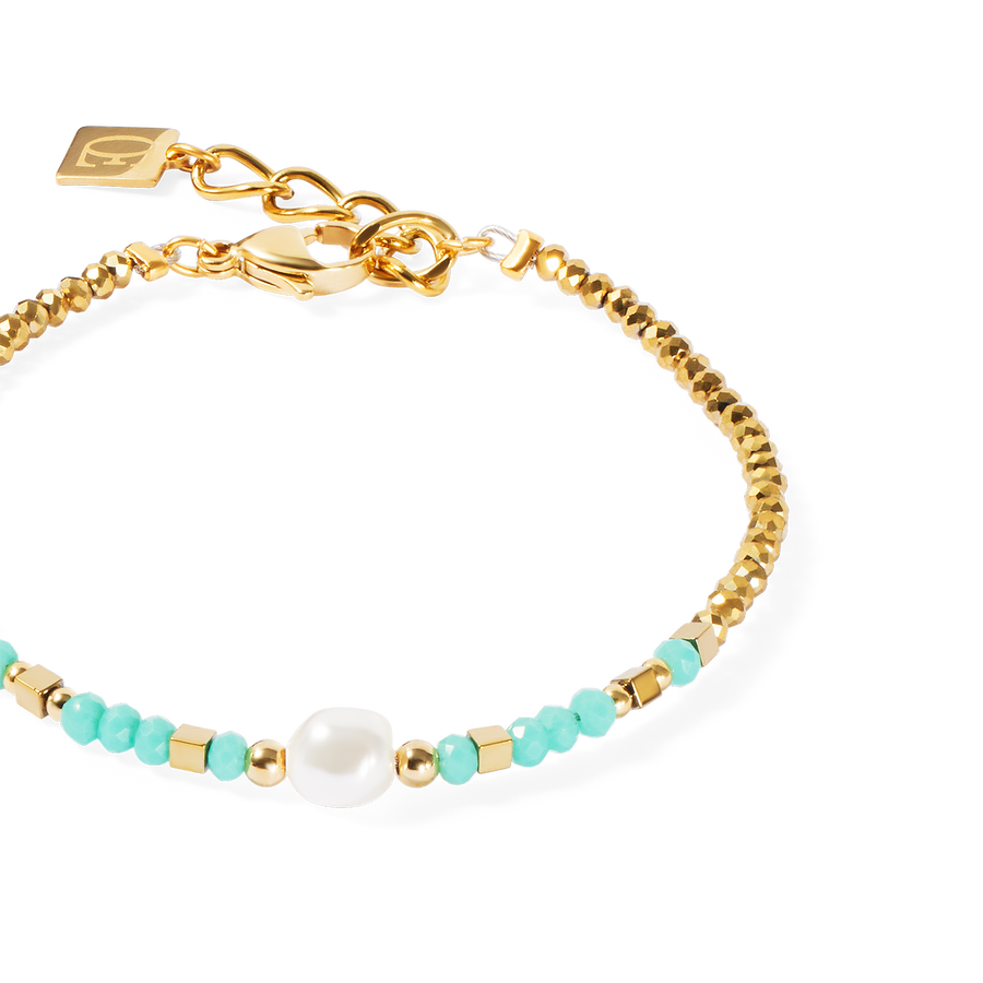 Bracelet Lagoon Pearl gold-mint