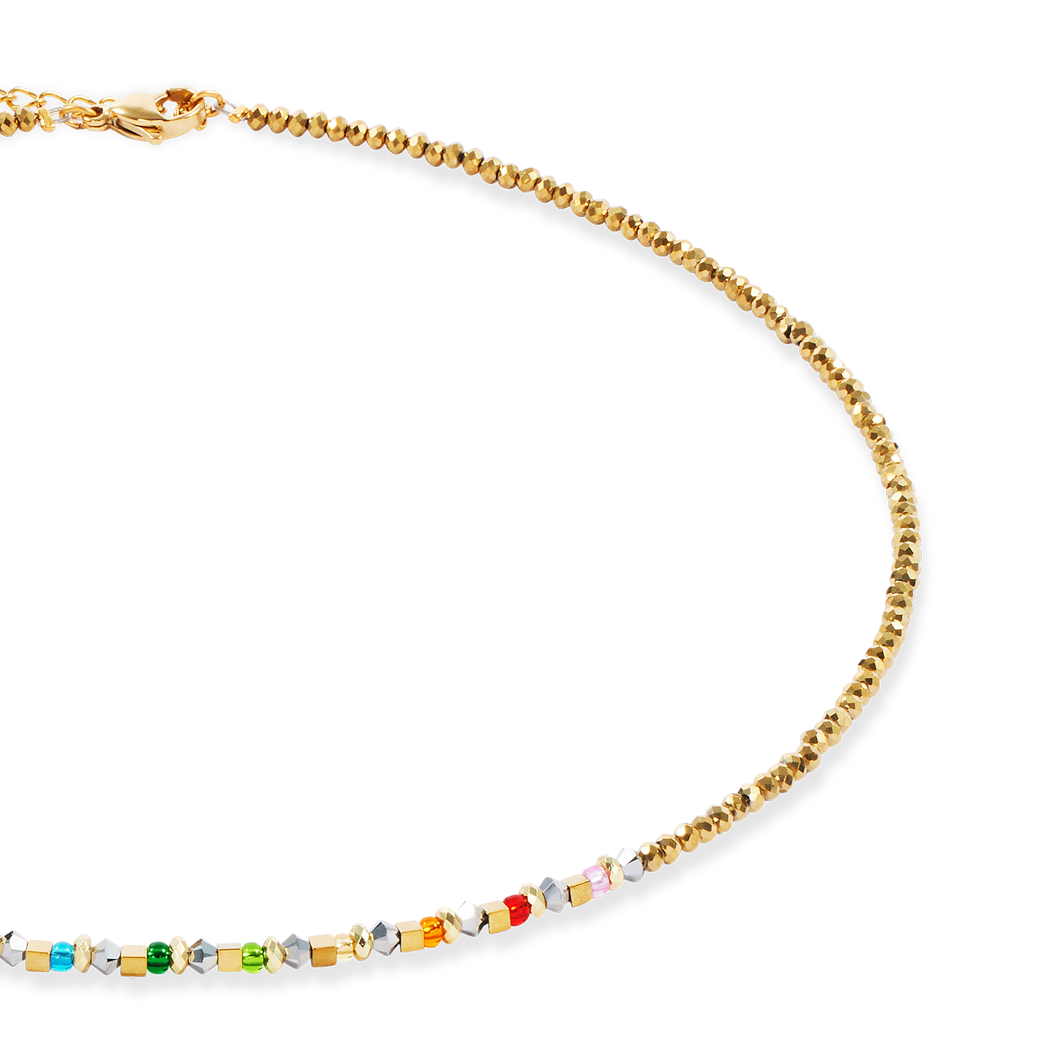 Necklace Golden Whisper Rainbow