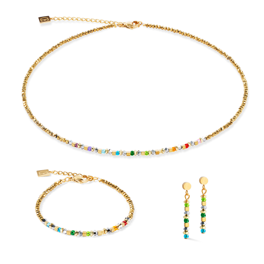 Necklace Golden Whisper Rainbow