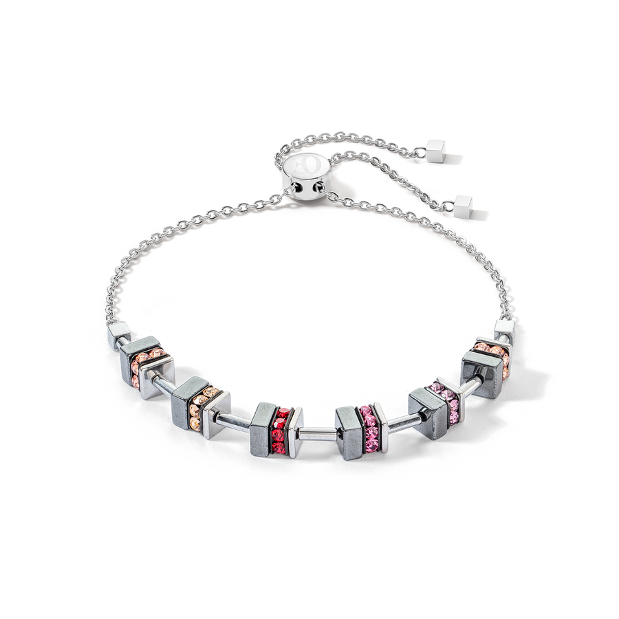 Sparkling Classic Chain bracelet silver-red