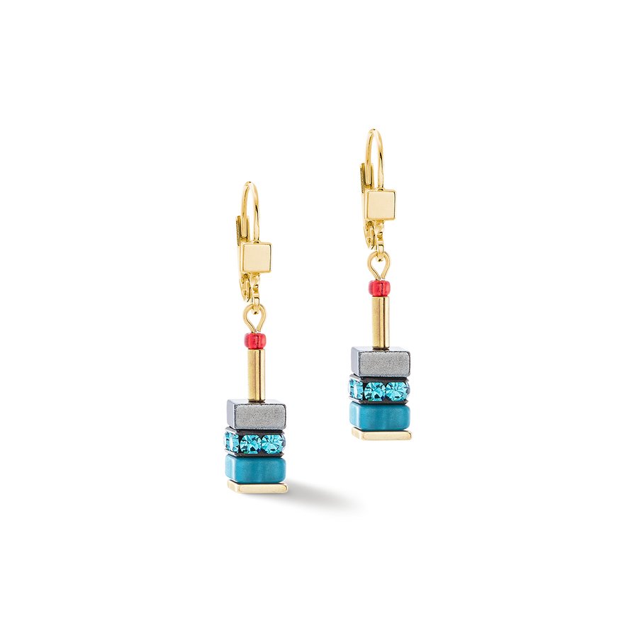 Sparkling Classic Elements earrings gold-energy