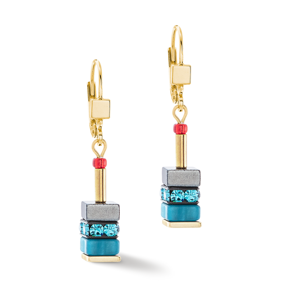 Sparkling Classic Elements earrings gold-energy