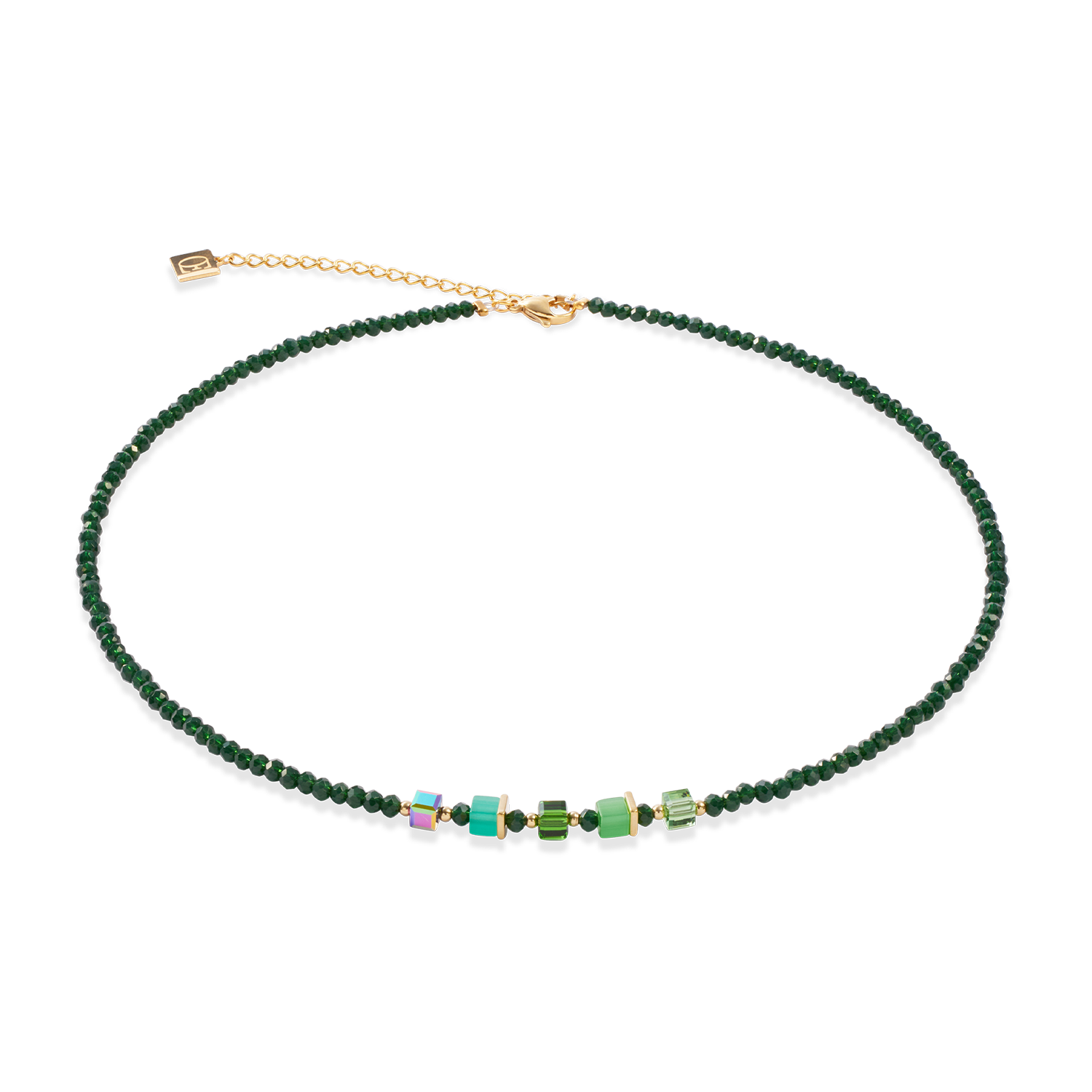 Joyful Colours Update Necklace gold-green