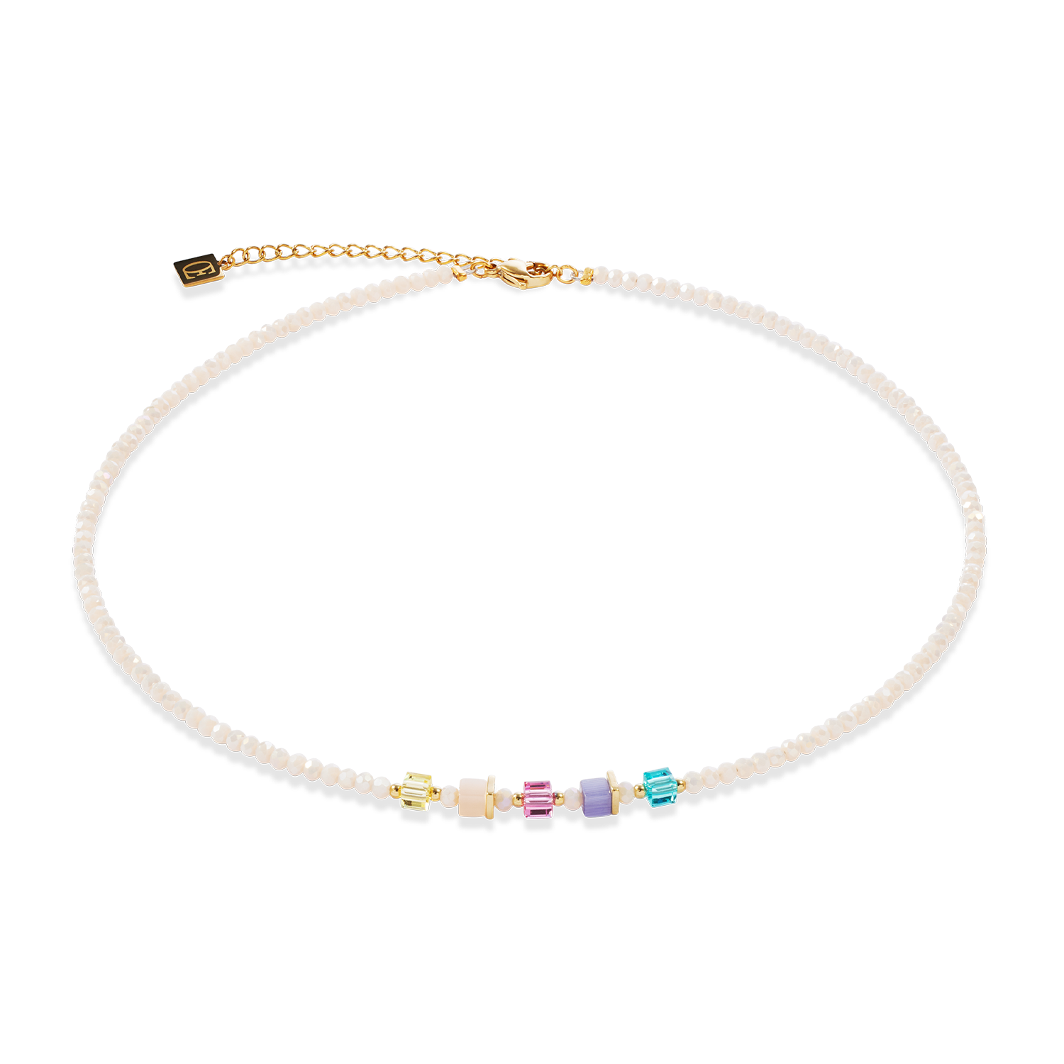 Joyful Colours Update Necklace gold-multicolour