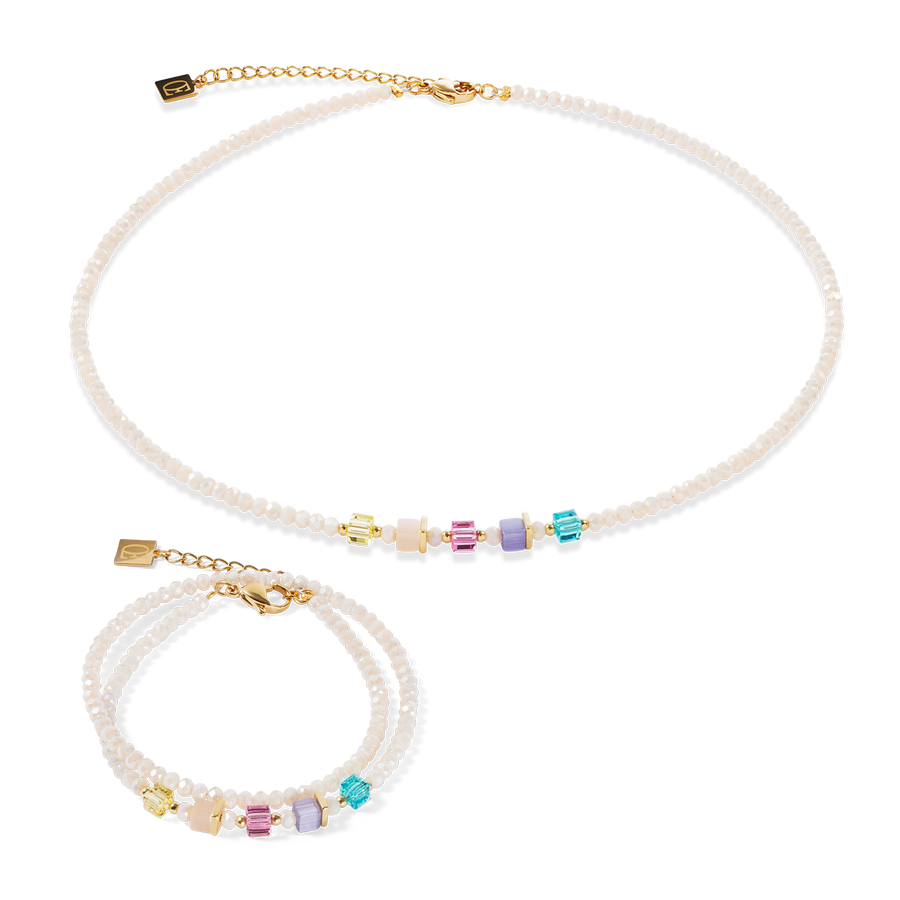 Joyful Colours Update Necklace gold-multicolour