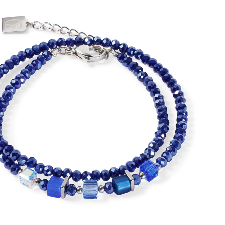 Joyful Colours Update Bracelet silver-blue