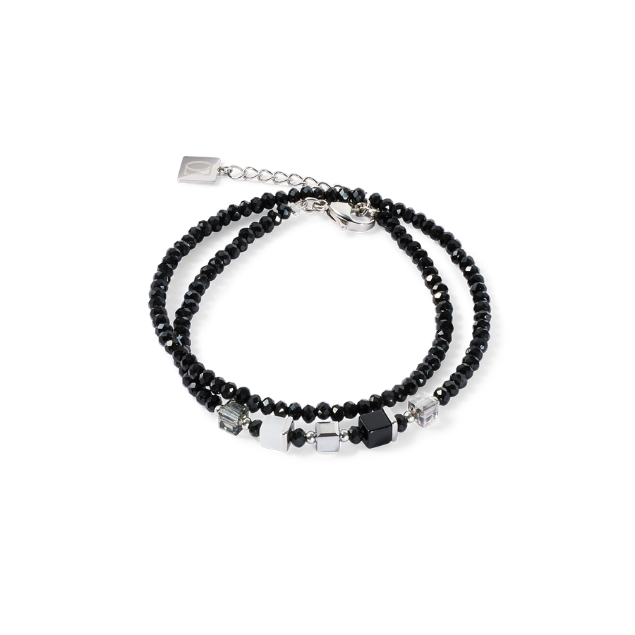 Joyful Colours Update Bracelet silver-black