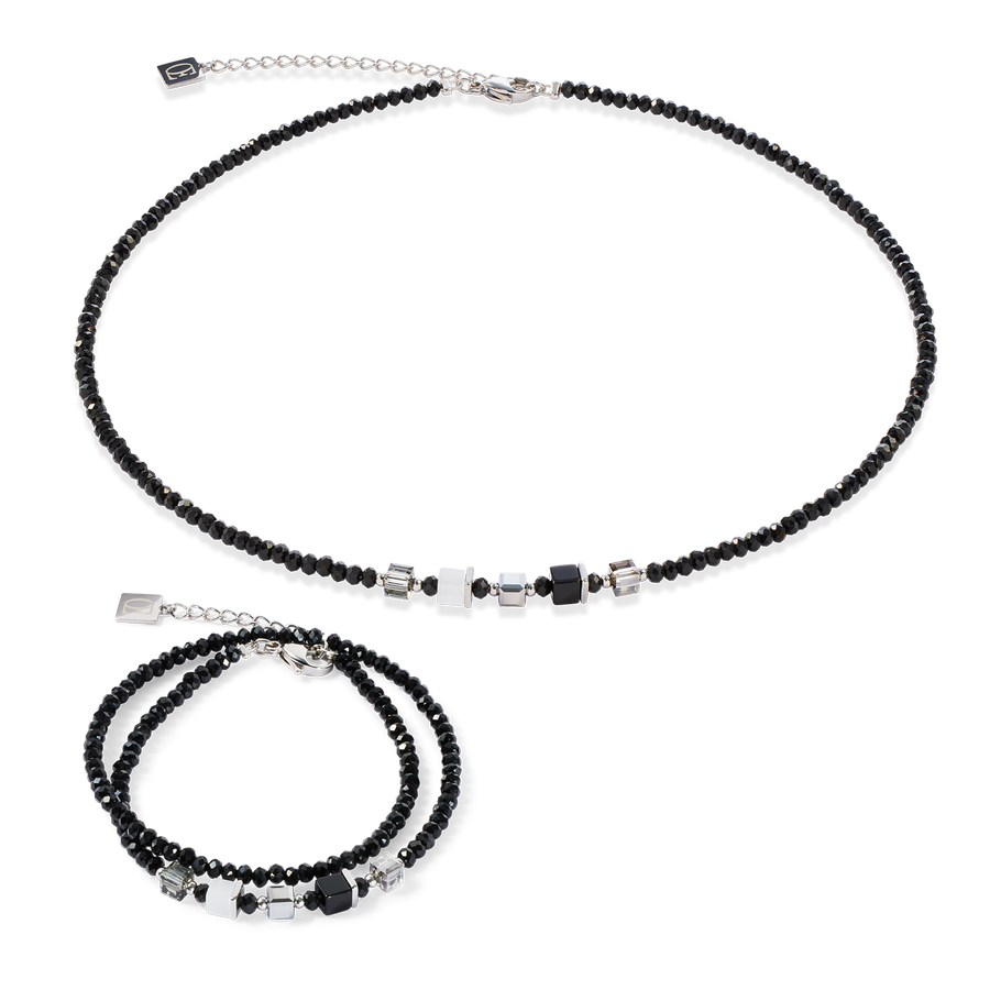 Joyful Colours Update Bracelet silver-black