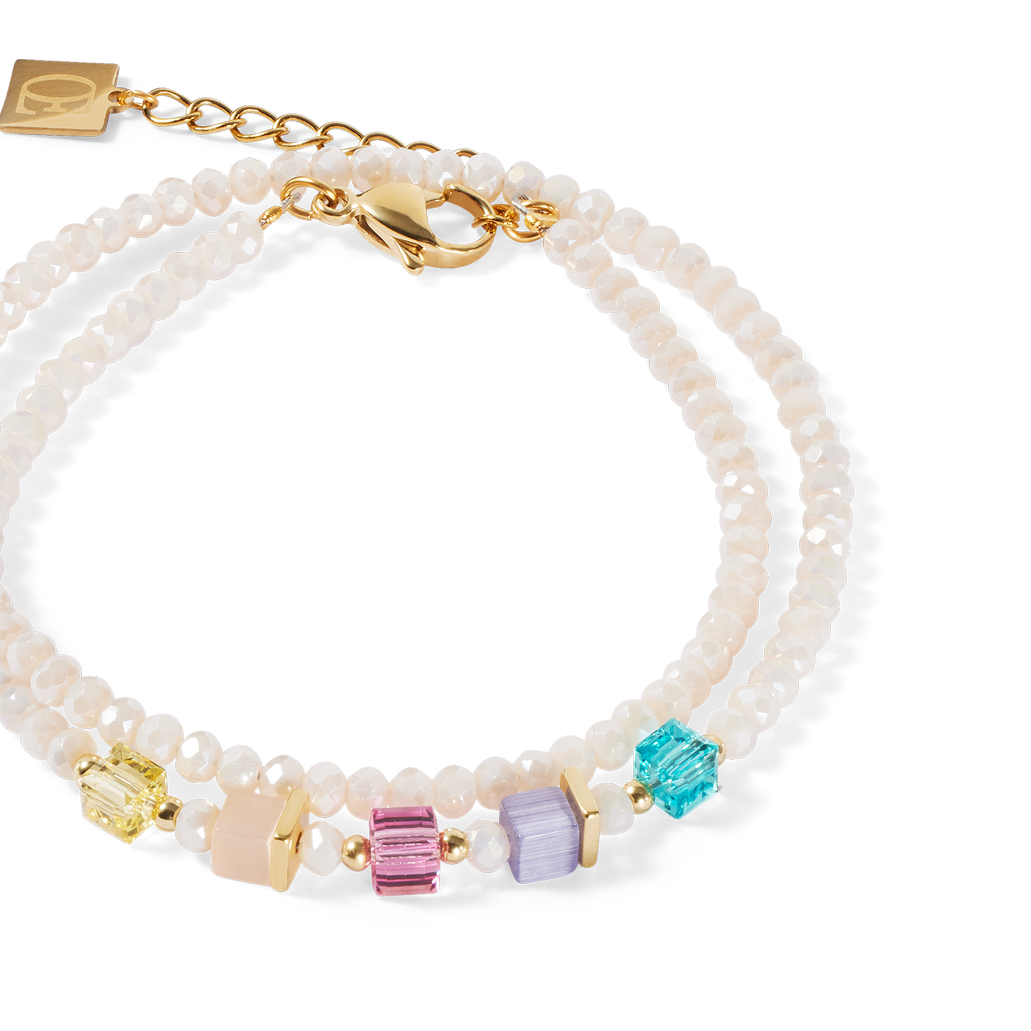 Joyful Colours Update Bracelet gold-multicolour