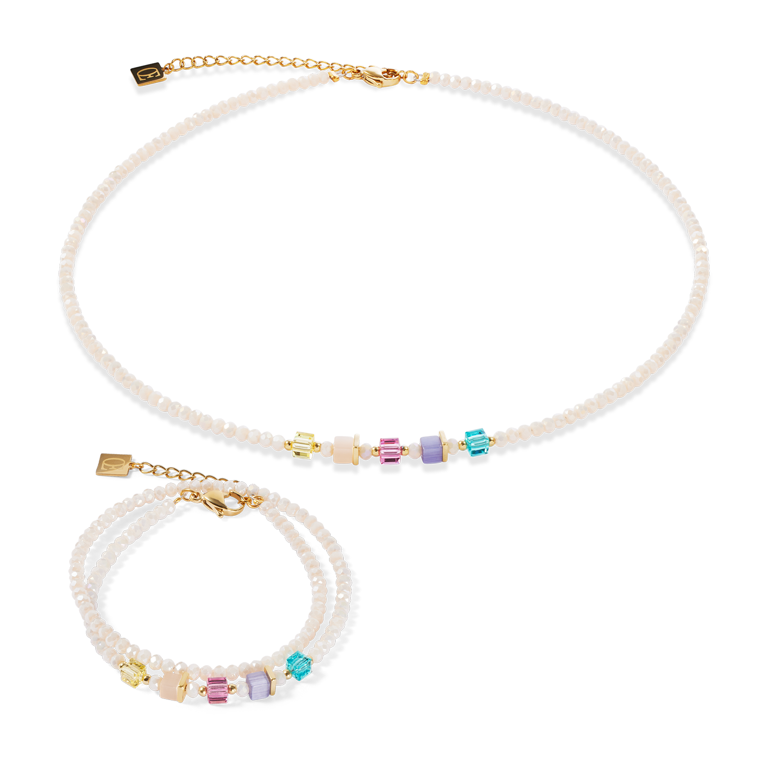 Joyful Colours Update Bracelet gold-multicolour