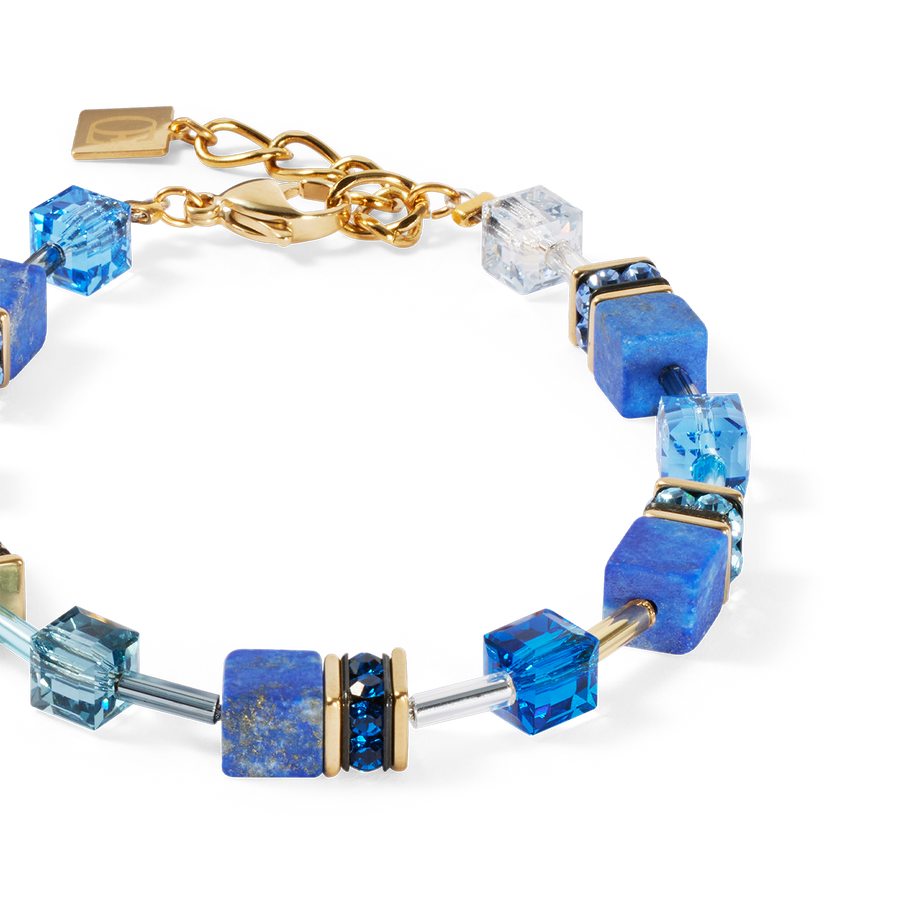 GeoCUBE® Iconic Precious bracelet blue