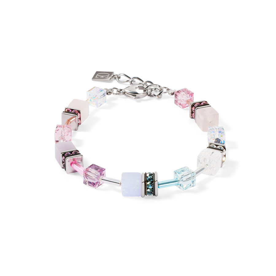 GeoCUBE® Iconic Precious bracelet pink-lilac