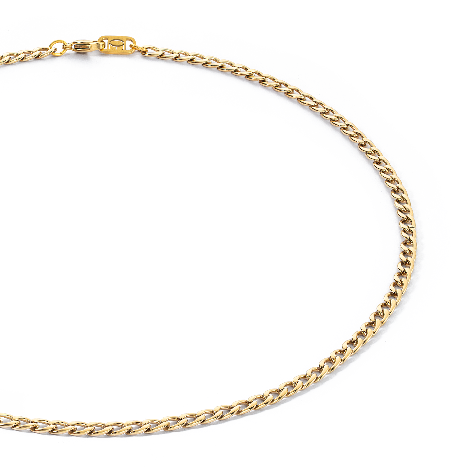 Extension chain 50 cm gold